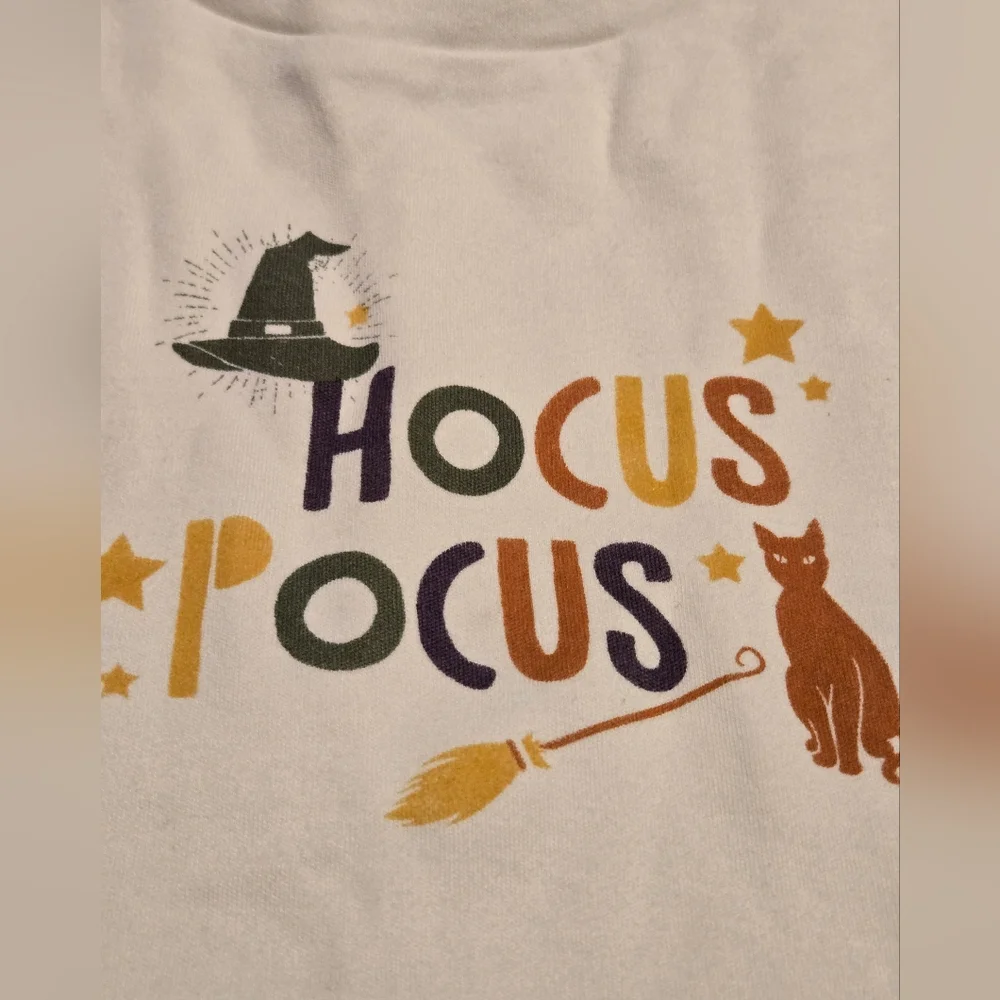 Hocus Pocus Graphic Tee and Corduroy Pants Set Size 4/5T